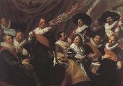 Frans Hals The Banquet of the St.George Militia Company of Haarlem  (mk45) oil painting artist